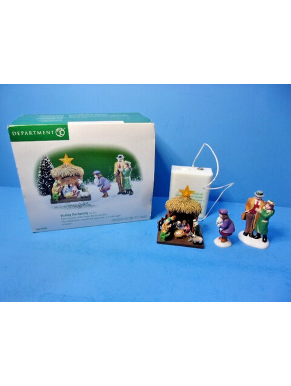 Dept 56 Visiting the Nativity Christmas in the City Series 58956 Village Works